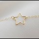 NECKLACE OPEN STARS CHOCKER SET NECKLACE OPEN STARS CHOCKER SET
