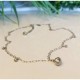 NECKLACE PENDULUM ORGANIC STERLING SILVER NECKLACE PENDULUM ORGANIC STERLING SILVER