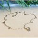 NECKLACE PENDULUM ORGANIC STERLING SILVER NECKLACE PENDULUM ORGANIC STERLING SILVER