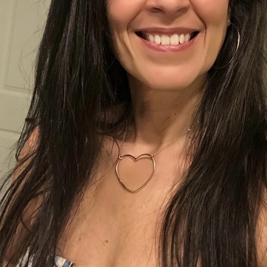 OPEN HEART NECKLACE OPEN HEART NECKLACE
