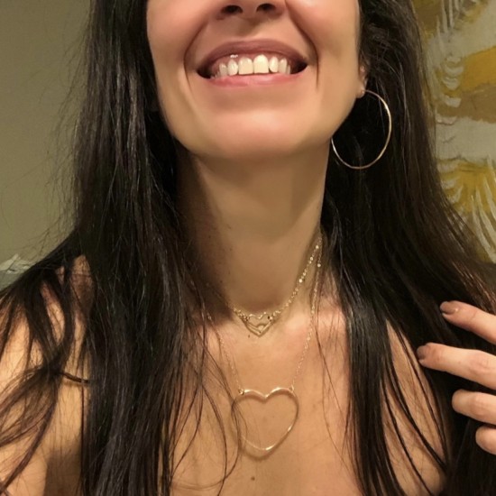HEART NECKLACE CHOCKER