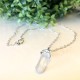 WRAPPED CRYSTAL NECKLACE WRAPPED CRYSTAL NECKLACE