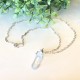 WRAPPED CRYSTAL NECKLACE WRAPPED CRYSTAL NECKLACE