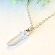 WRAPPED CRYSTAL NECKLACE WRAPPED CRYSTAL NECKLACE