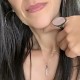 WRAPPED CRYSTAL NECKLACE WRAPPED CRYSTAL NECKLACE