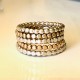 5 DOT STACKING RINGS SET 5 DOT STACKING RINGS SET