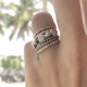 ORGANIC DISCS AND DOTTED STACKING RINGS ORGANIC DISCS AND DOTTED STACKING RINGS